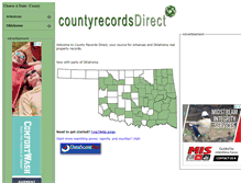 Tablet Screenshot of countyrecordsdirect.com